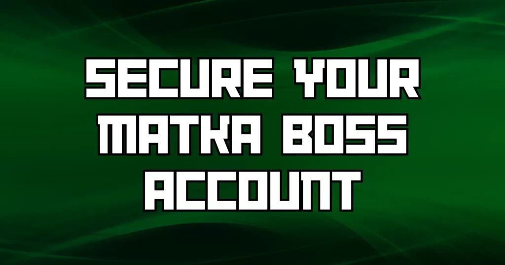 Matka Boss